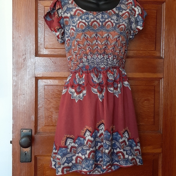 Angie Open-Back Boho Sundress - Picture 2 of 11